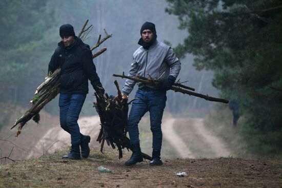 Belarus Poland Border Refugees