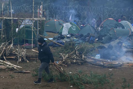 Belarus Poland Border Refugees