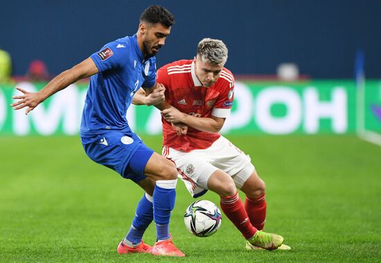 Russia Soccer 2022 World Cup Qualifiers Russia - Cyprus