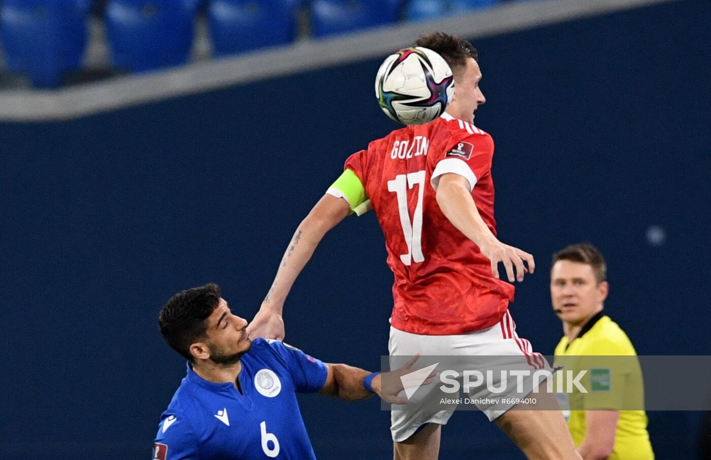 Russia Soccer 2022 World Cup Qualifiers Russia - Cyprus