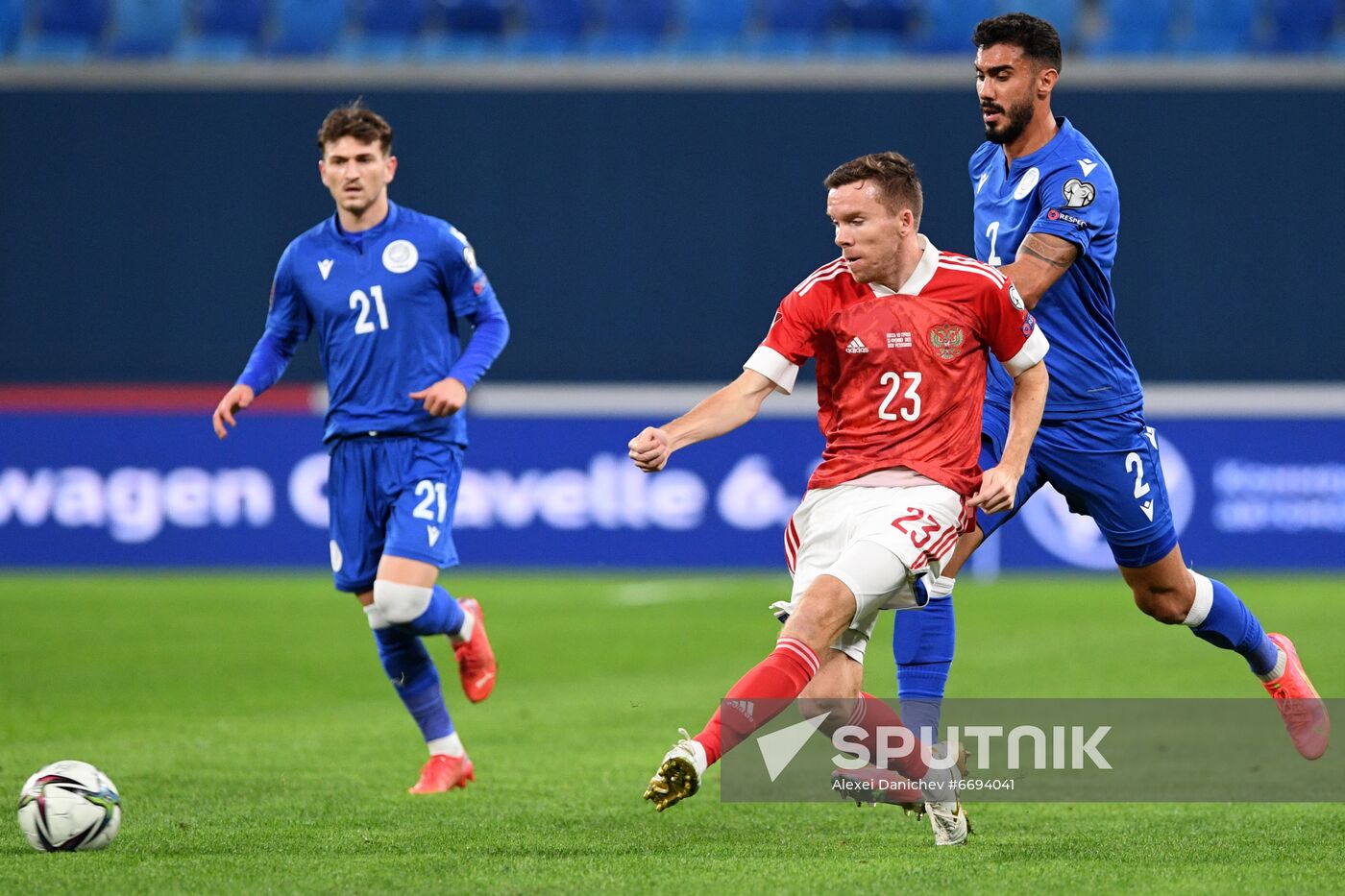 Russia Soccer 2022 World Cup Qualifiers Russia - Cyprus