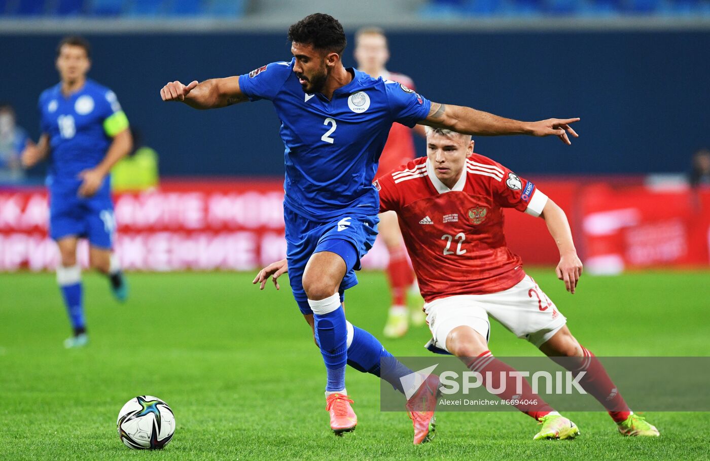 Russia Soccer 2022 World Cup Qualifiers Russia - Cyprus