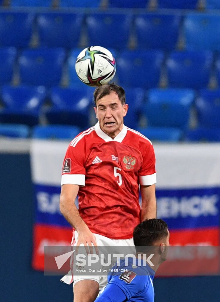 Russia Soccer 2022 World Cup Qualifiers Russia - Cyprus