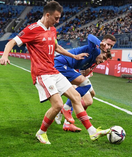 Russia Soccer 2022 World Cup Qualifiers Russia - Cyprus