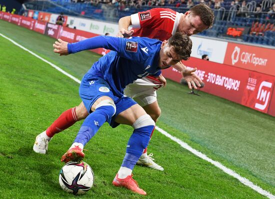 Russia Soccer 2022 World Cup Qualifiers Russia - Cyprus