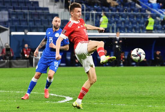 Russia Soccer 2022 World Cup Qualifiers Russia - Cyprus