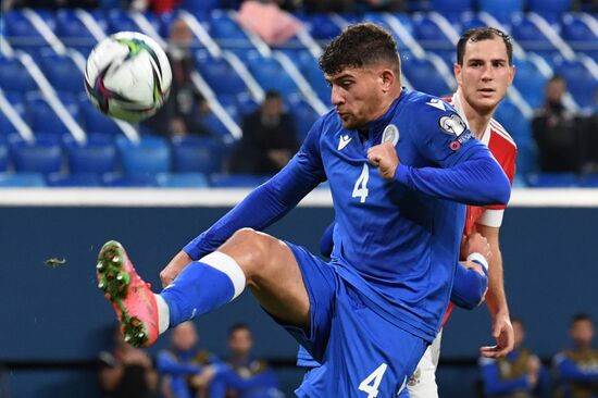 Russia Soccer 2022 World Cup Qualifiers Russia - Cyprus