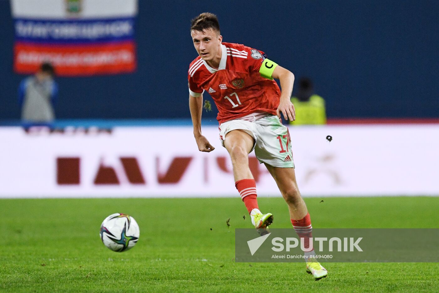 Russia Soccer 2022 World Cup Qualifiers Russia - Cyprus