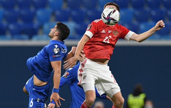 Russia Soccer 2022 World Cup Qualifiers Russia - Cyprus