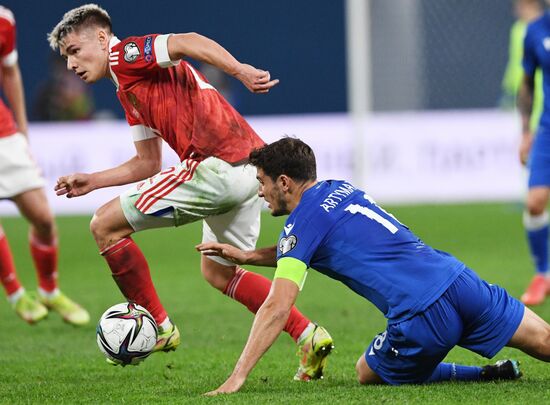 Russia Soccer 2022 World Cup Qualifiers Russia - Cyprus