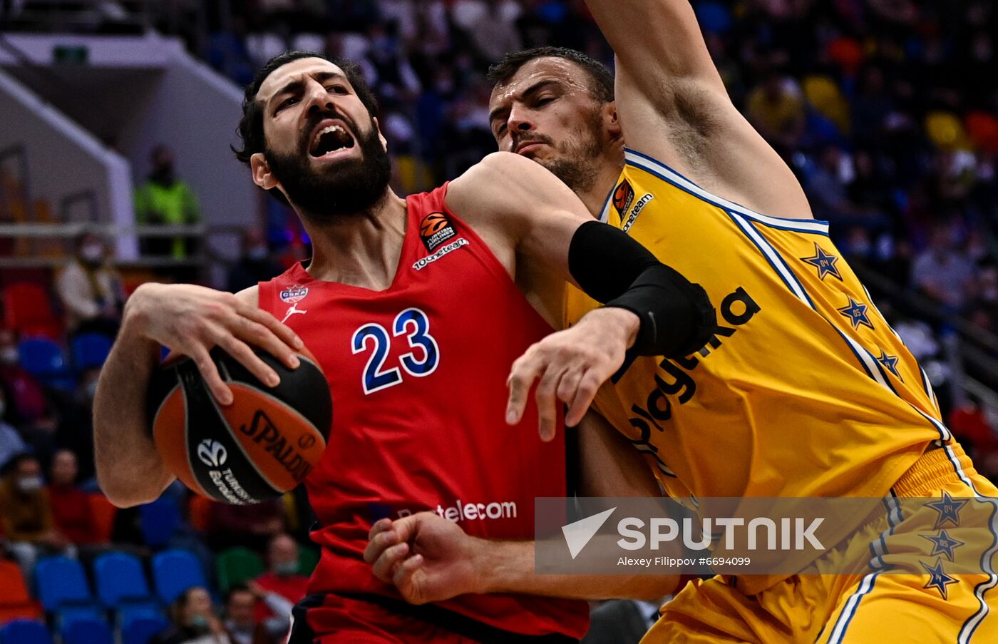 Russia Basketball Euroleague CSKA - Maccabi