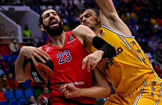 Russia Basketball Euroleague CSKA - Maccabi