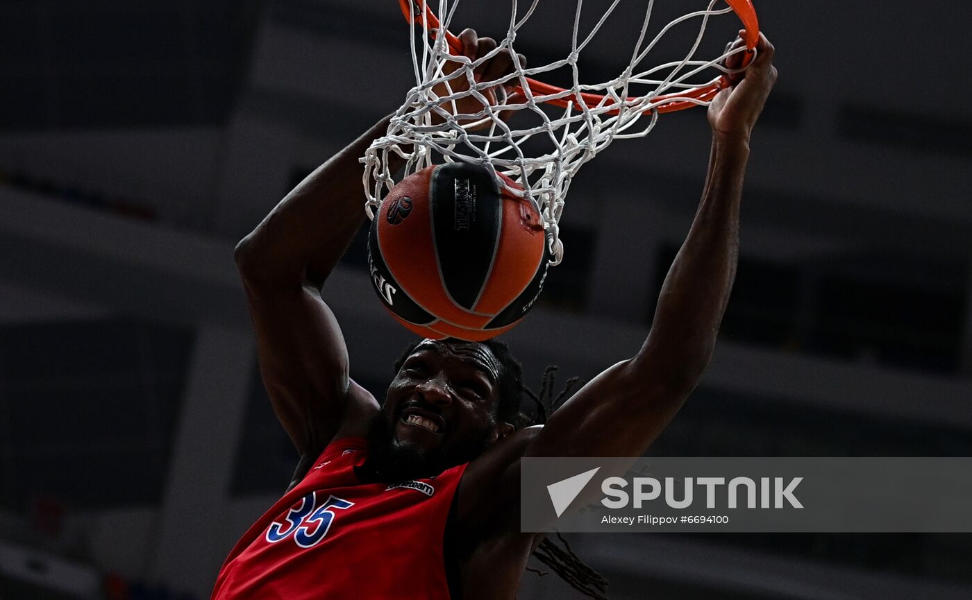 Russia Basketball Euroleague CSKA - Maccabi