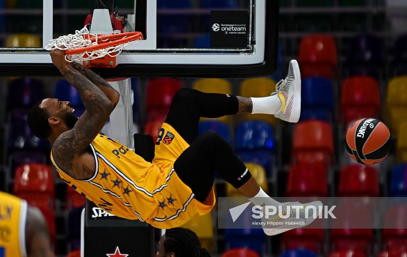 Russia Basketball Euroleague CSKA - Maccabi