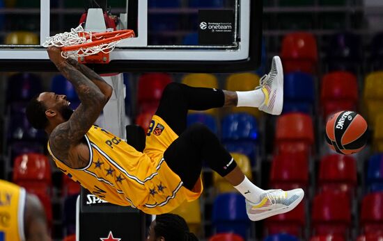 Russia Basketball Euroleague CSKA - Maccabi