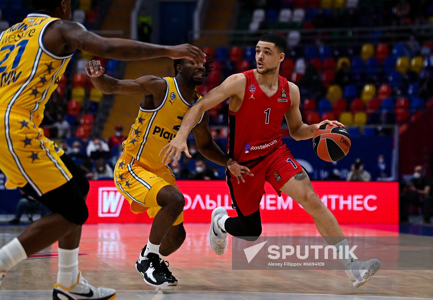 Russia Basketball Euroleague CSKA - Maccabi