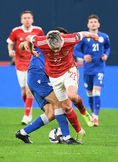 Russia Soccer 2022 World Cup Qualifiers Russia - Cyprus