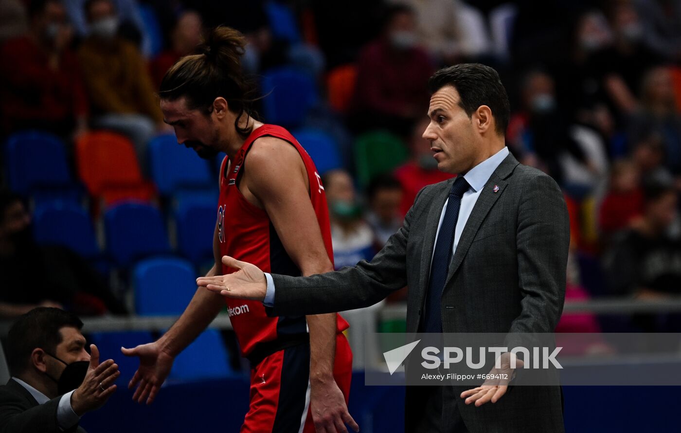 Russia Basketball Euroleague CSKA - Maccabi