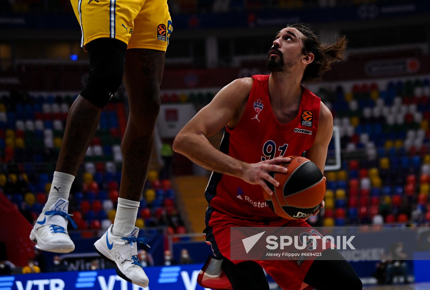 Russia Basketball Euroleague CSKA - Maccabi