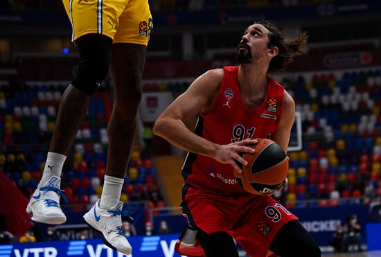 Russia Basketball Euroleague CSKA - Maccabi