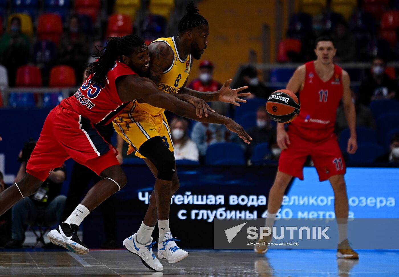 Russia Basketball Euroleague CSKA - Maccabi
