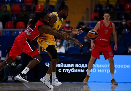 Russia Basketball Euroleague CSKA - Maccabi