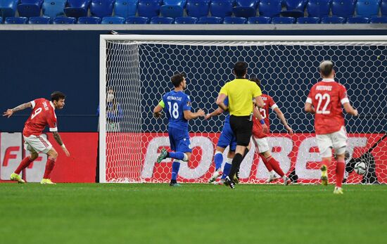 Russia Soccer 2022 World Cup Qualifiers Russia - Cyprus