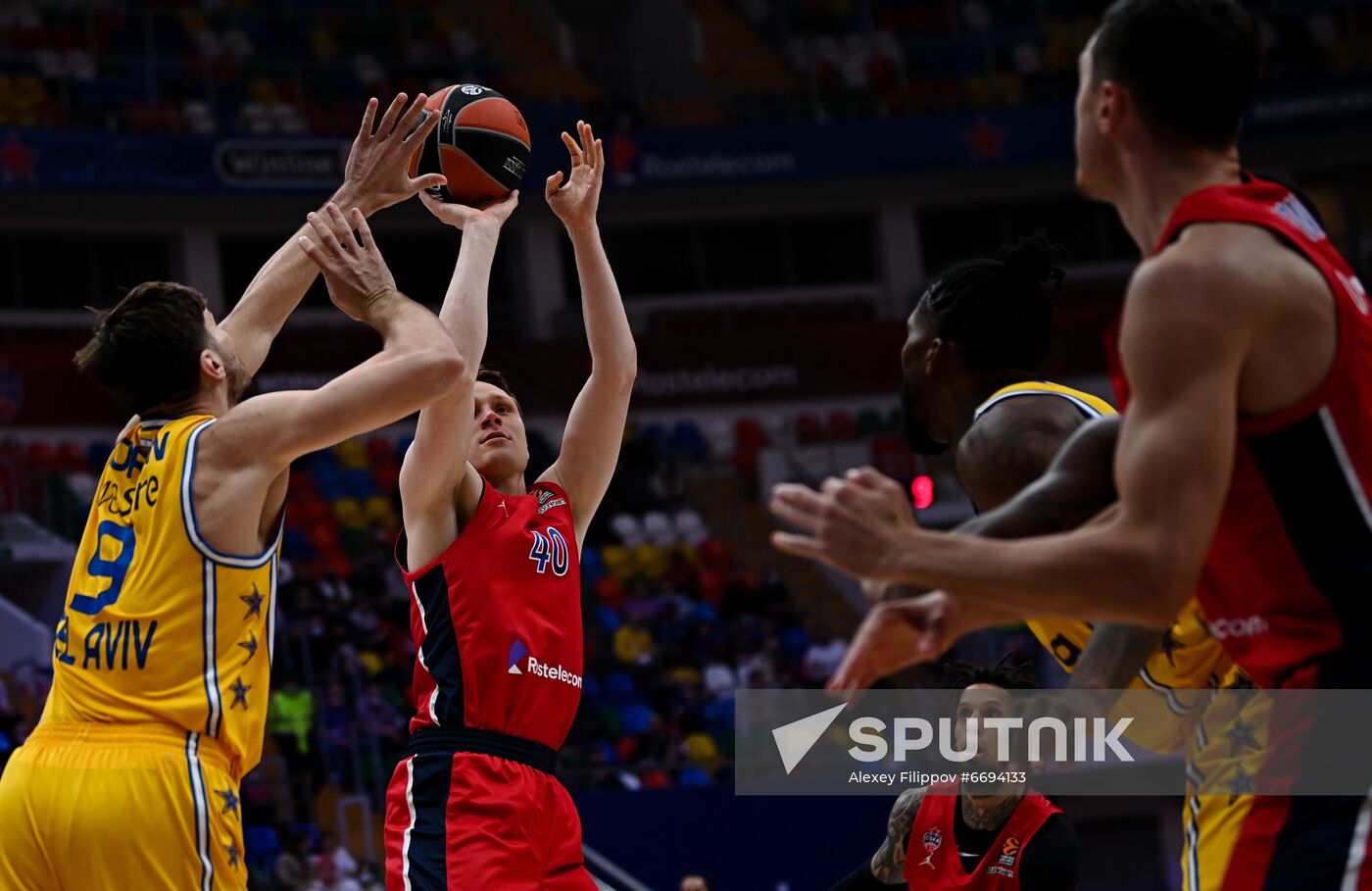 Russia Basketball Euroleague CSKA - Maccabi