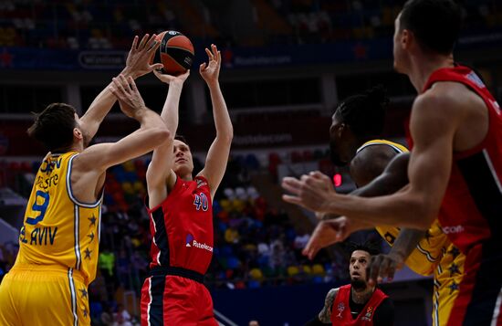 Russia Basketball Euroleague CSKA - Maccabi
