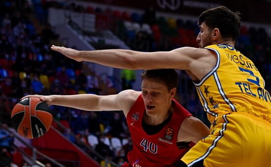 Russia Basketball Euroleague CSKA - Maccabi