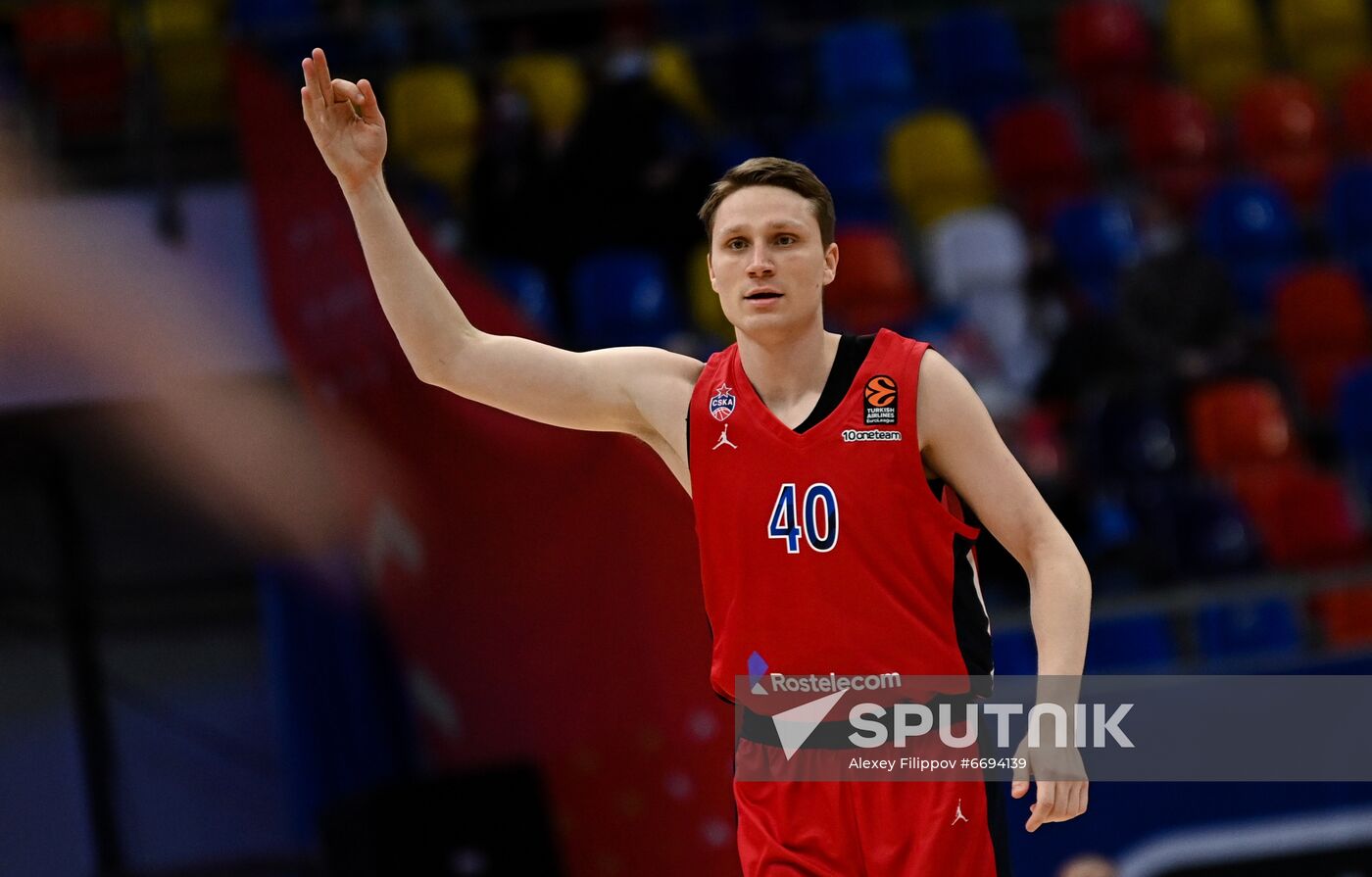 Russia Basketball Euroleague CSKA - Maccabi