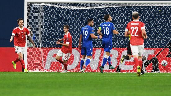 Russia Soccer 2022 World Cup Qualifiers Russia - Cyprus