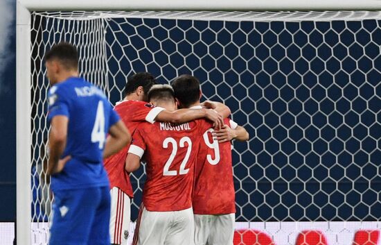 Russia Soccer 2022 World Cup Qualifiers Russia - Cyprus