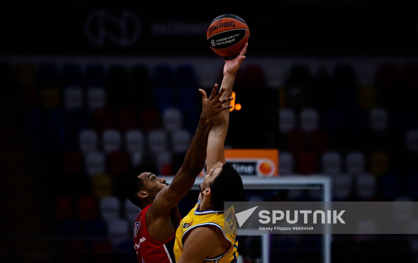 Russia Basketball Euroleague CSKA - Maccabi