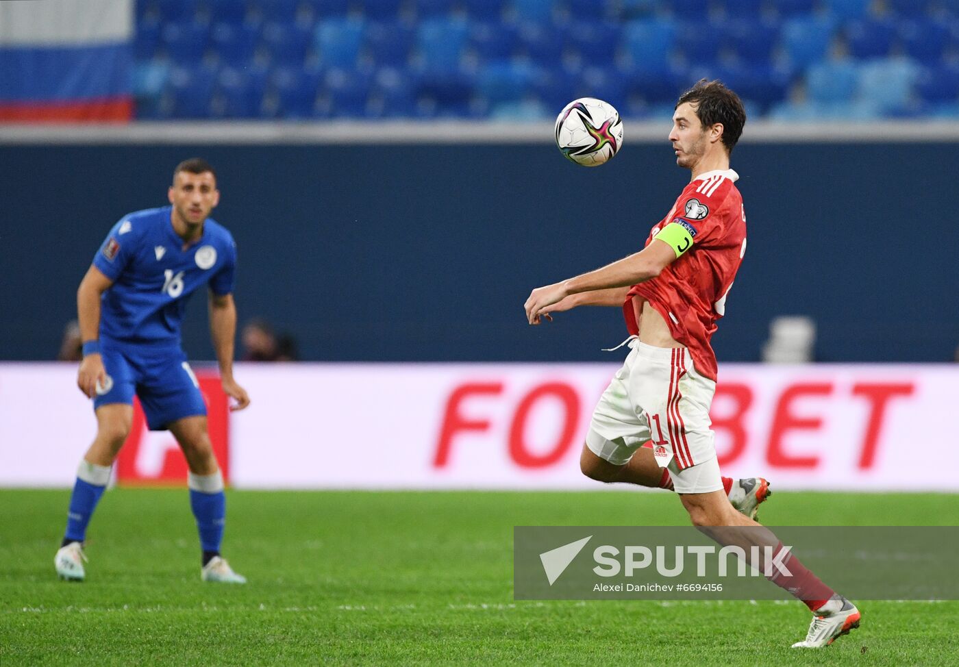 Russia Soccer 2022 World Cup Qualifiers Russia - Cyprus