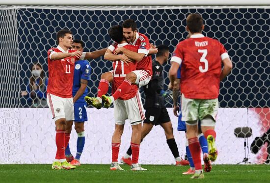 Russia Soccer 2022 World Cup Qualifiers Russia - Cyprus