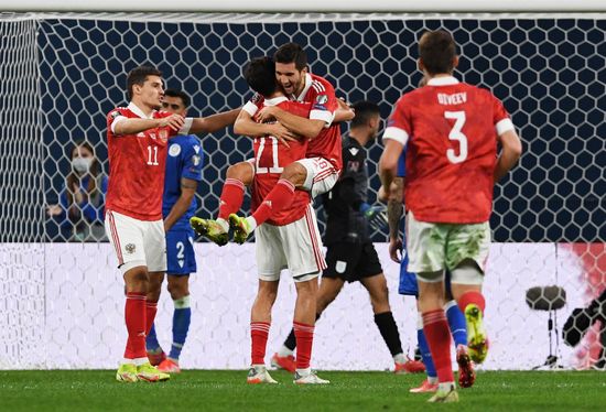 Russia Soccer 2022 World Cup Qualifiers Russia - Cyprus