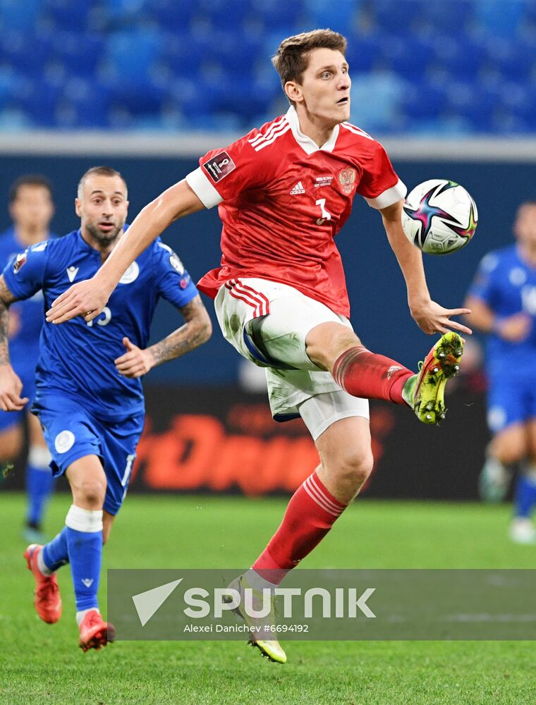 Russia Soccer 2022 World Cup Qualifiers Russia - Cyprus