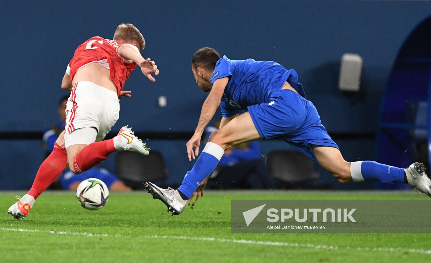 Russia Soccer 2022 World Cup Qualifiers Russia - Cyprus