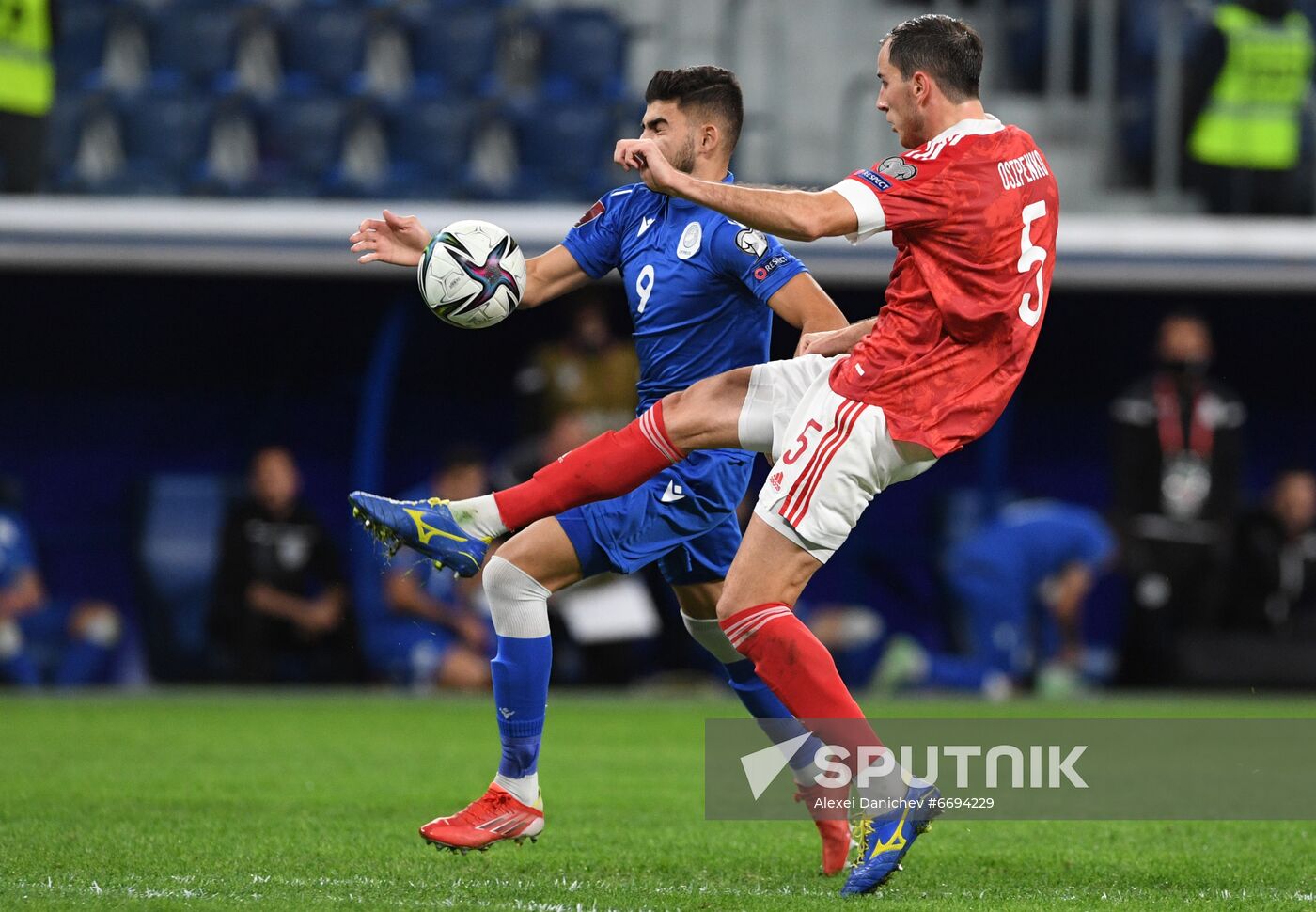 Russia Soccer 2022 World Cup Qualifiers Russia - Cyprus