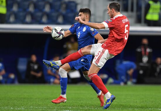 Russia Soccer 2022 World Cup Qualifiers Russia - Cyprus