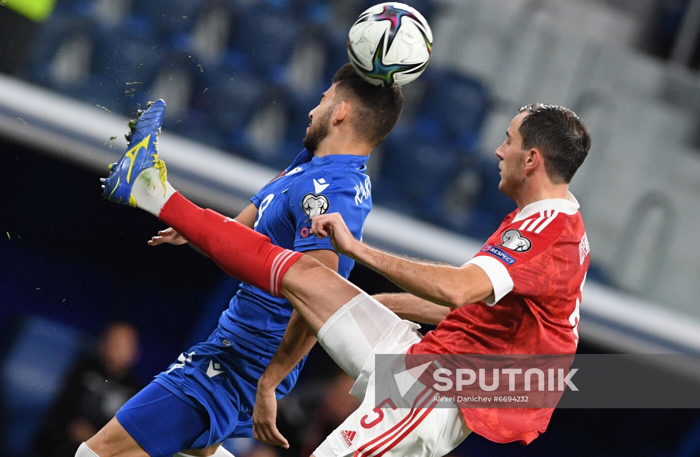 Russia Soccer 2022 World Cup Qualifiers Russia - Cyprus