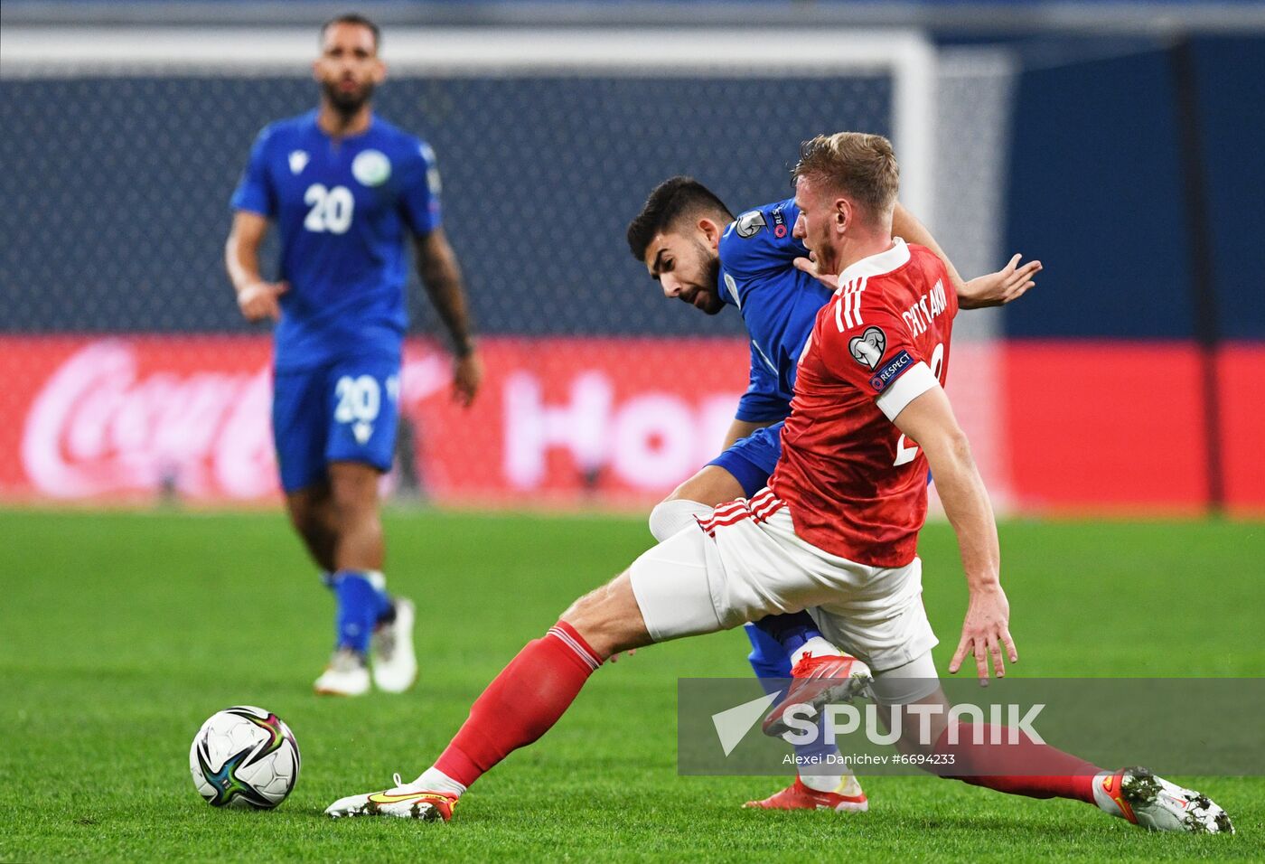 Russia Soccer 2022 World Cup Qualifiers Russia - Cyprus