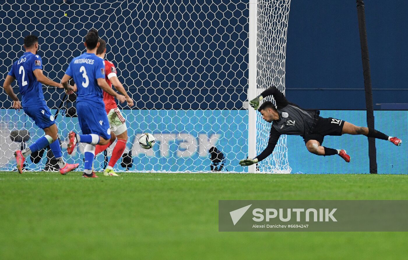 Russia Soccer 2022 World Cup Qualifiers Russia - Cyprus