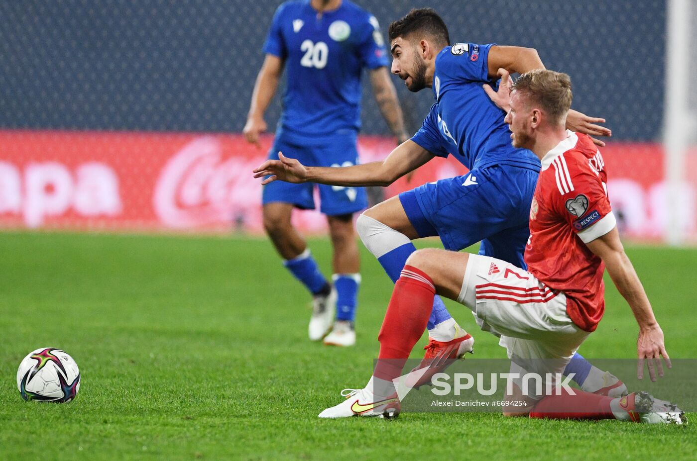 Russia Soccer 2022 World Cup Qualifiers Russia - Cyprus