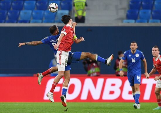 Russia Soccer 2022 World Cup Qualifiers Russia - Cyprus