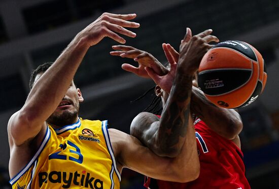 Russia Basketball Euroleague CSKA - Maccabi