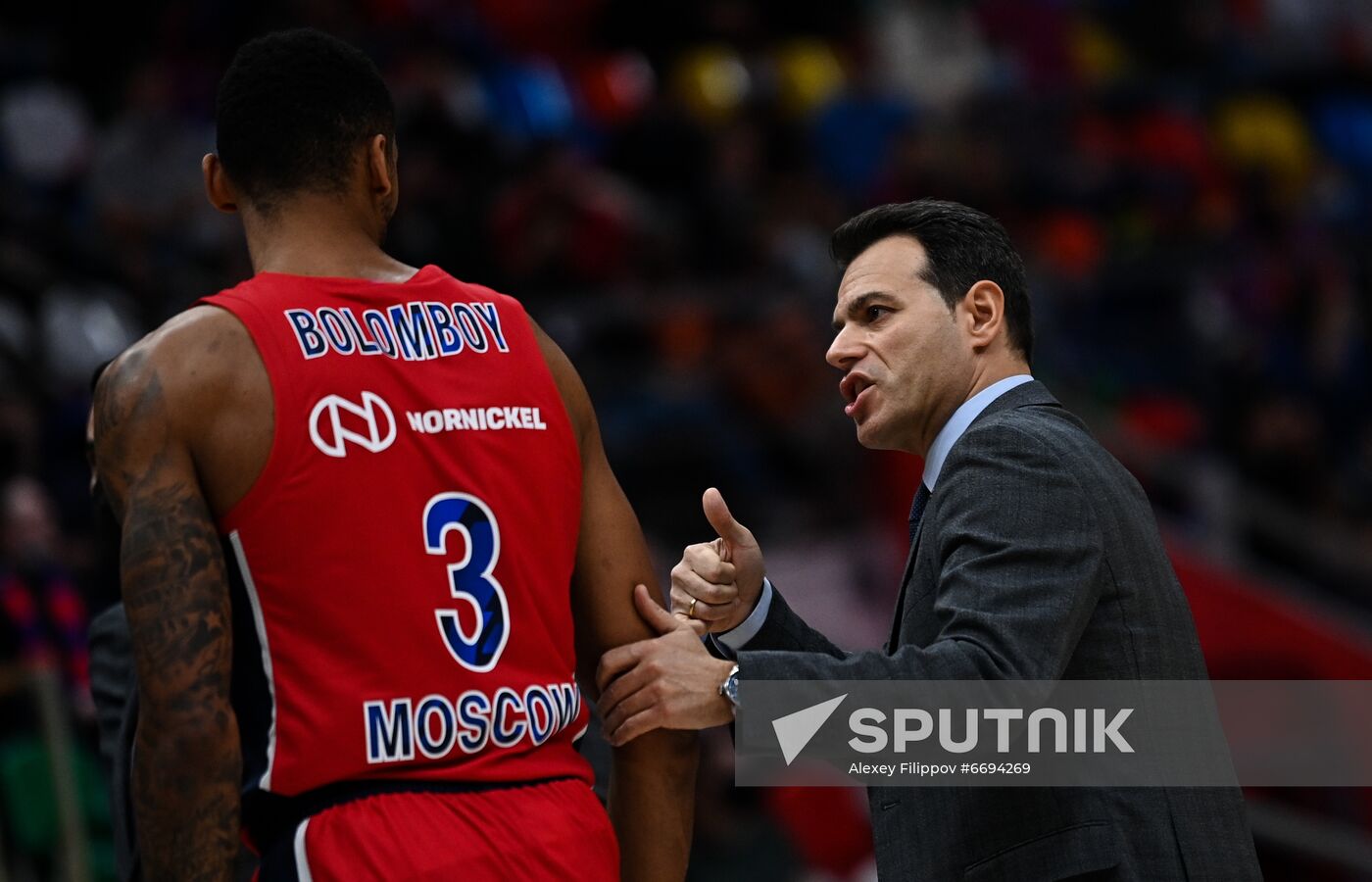 Russia Basketball Euroleague CSKA - Maccabi