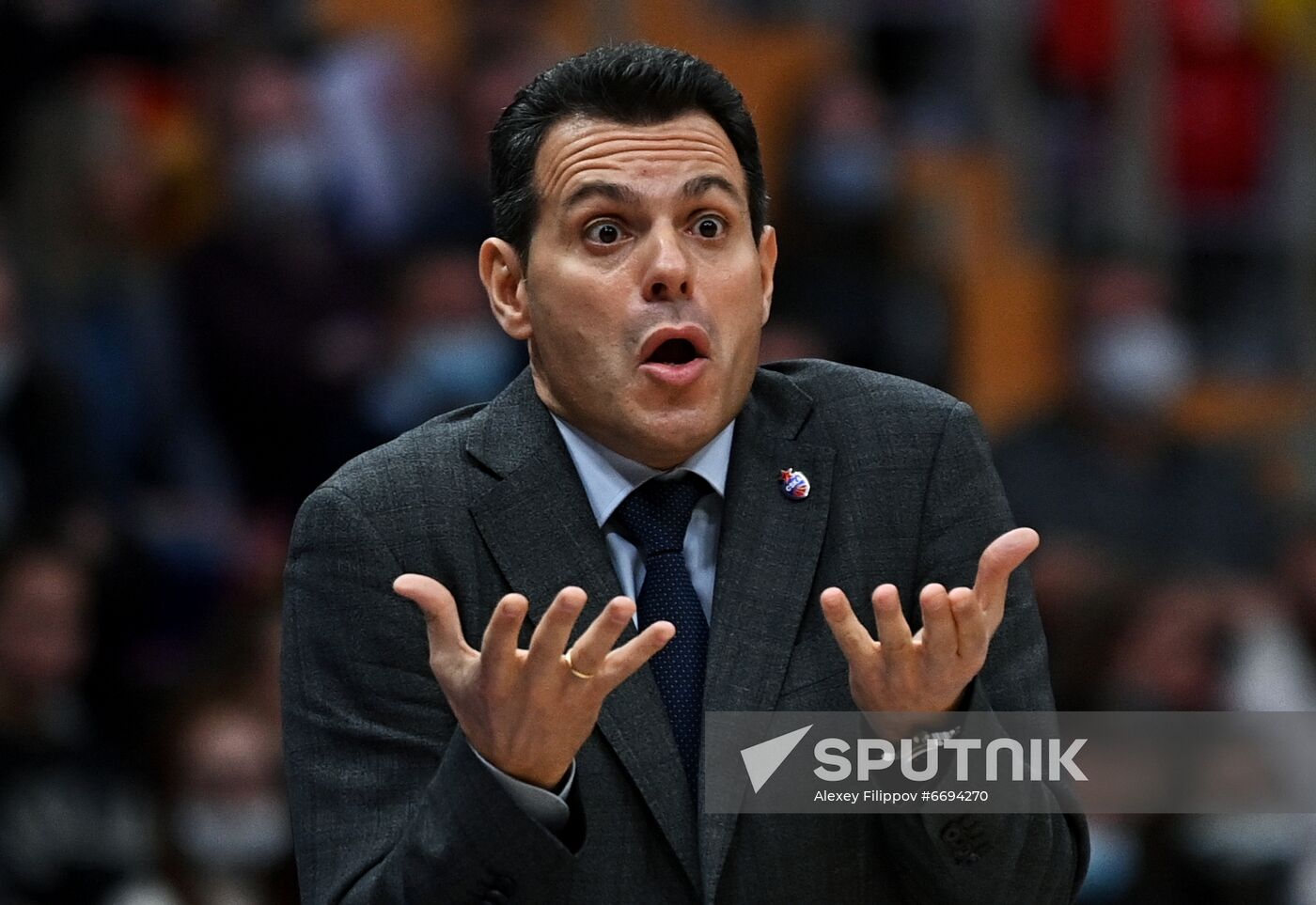 Russia Basketball Euroleague CSKA - Maccabi