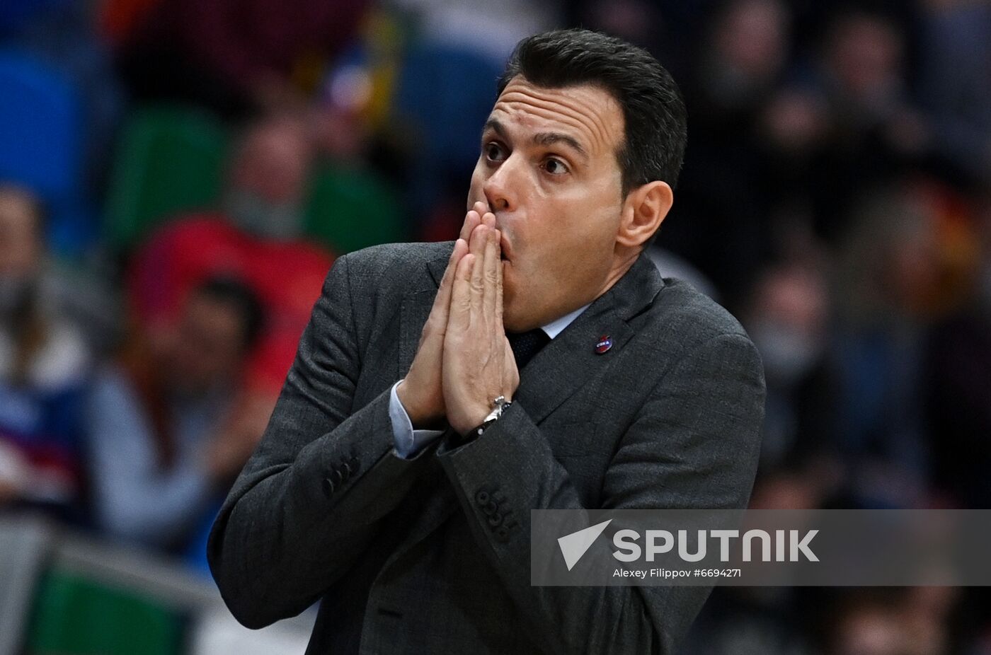 Russia Basketball Euroleague CSKA - Maccabi